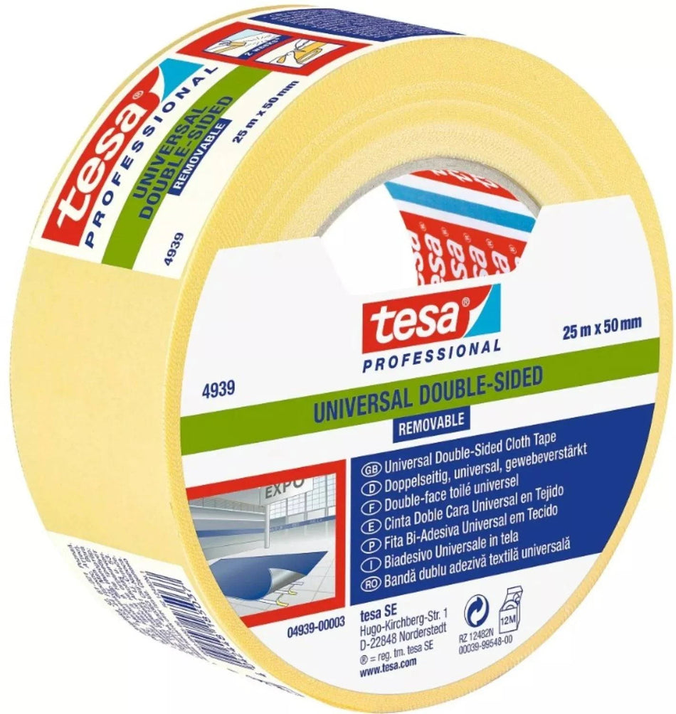 tesa 4944 Extra sterke vloerbedekkingstape, permanent
