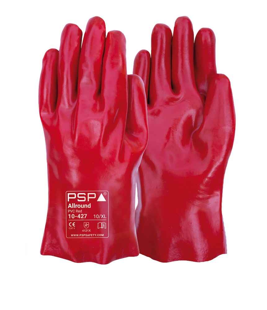 10-427 Allround PVC Red Werkhandschoen - Duopro.nl