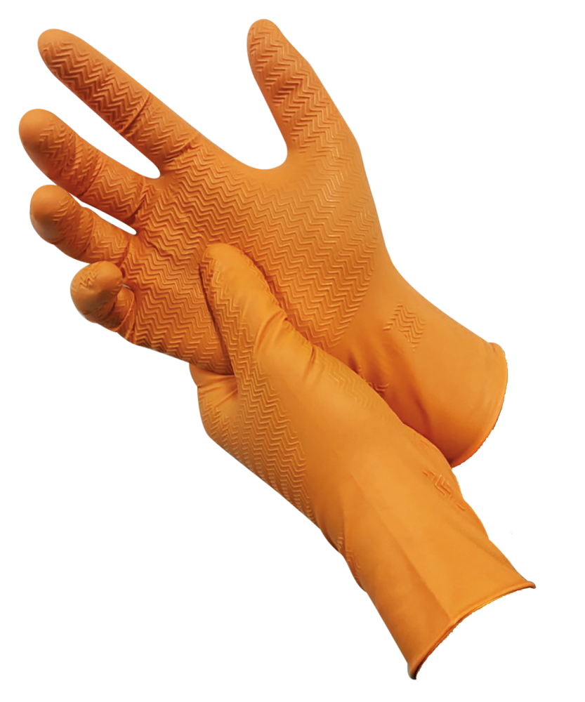 PSP 60-246 Gripper Nitrile PF Orange S