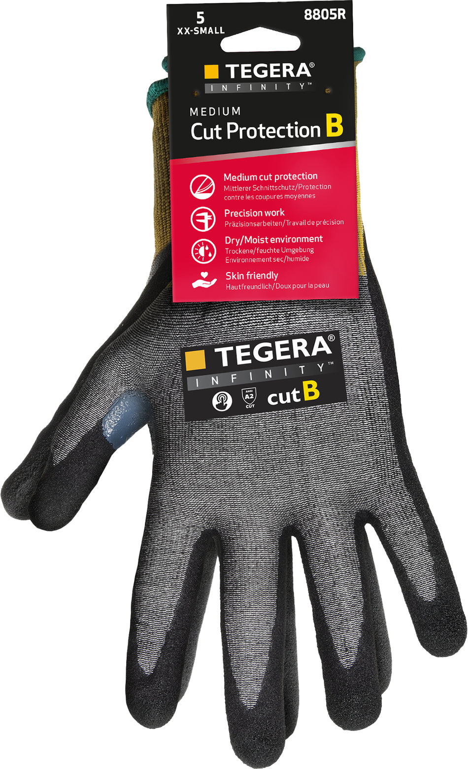 8805 TEGERA CRF INF handschoen mt 06