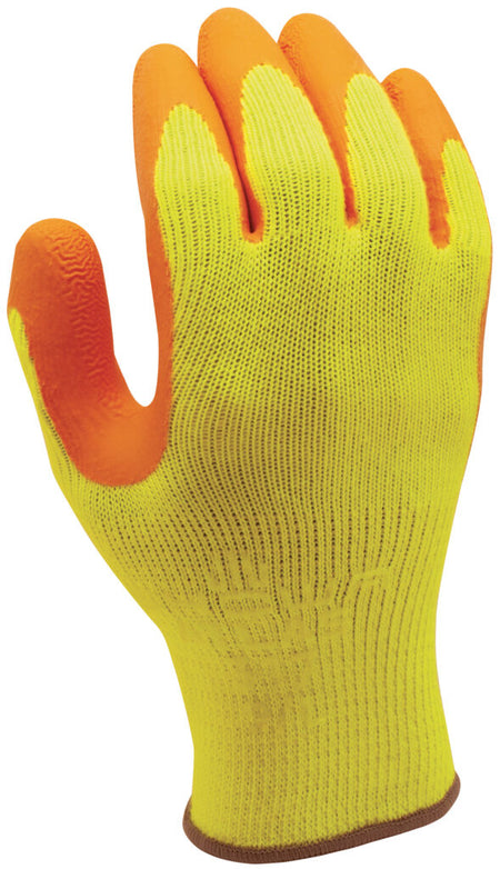 Showa 317 Latex Hiviz geel/oranje, 8-M