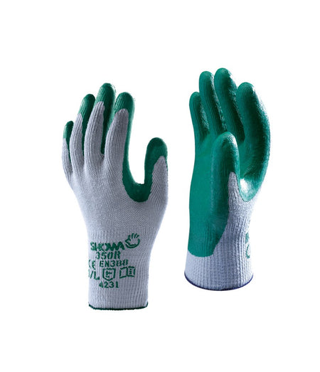 Showa 350R Nitril grijs/groen, mt 10-XL