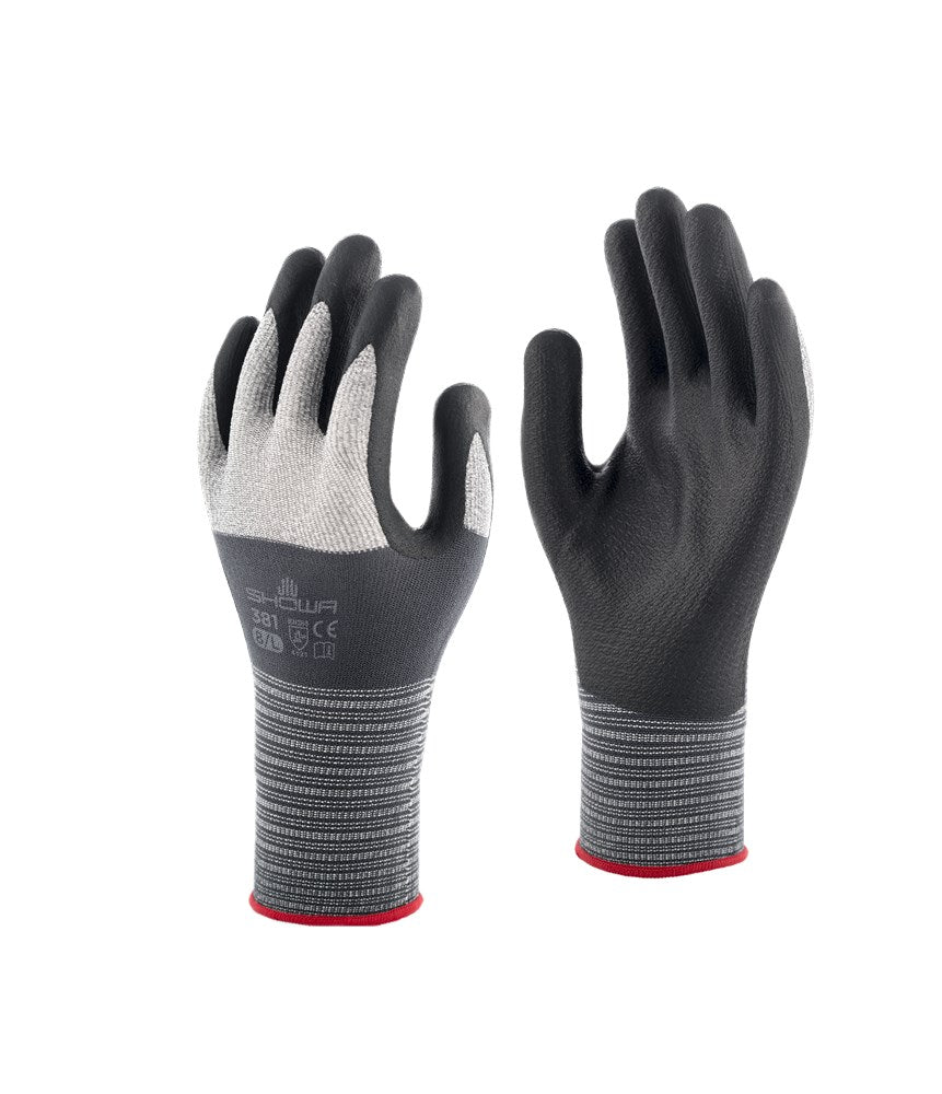 Showa 381 MFT Pro grijs/zwart, 7-M