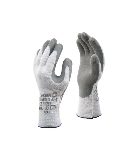 Showa 451 Latex Cold grijs mt 8-M