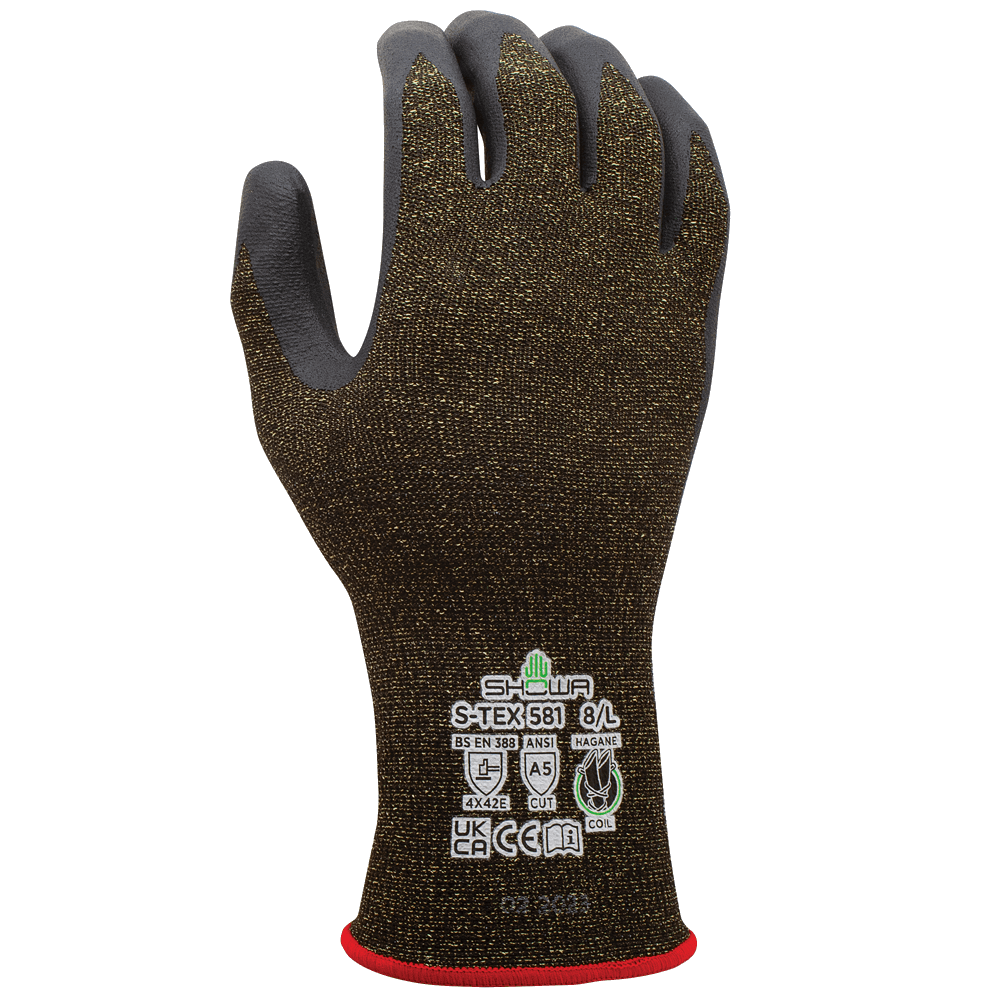 Showa S-TEX 581 grijs/zwart, mt 6-S