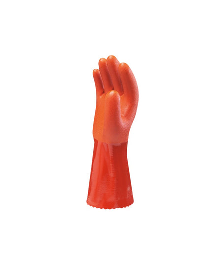 Showa 620 PVC oranje, mt 10-XL