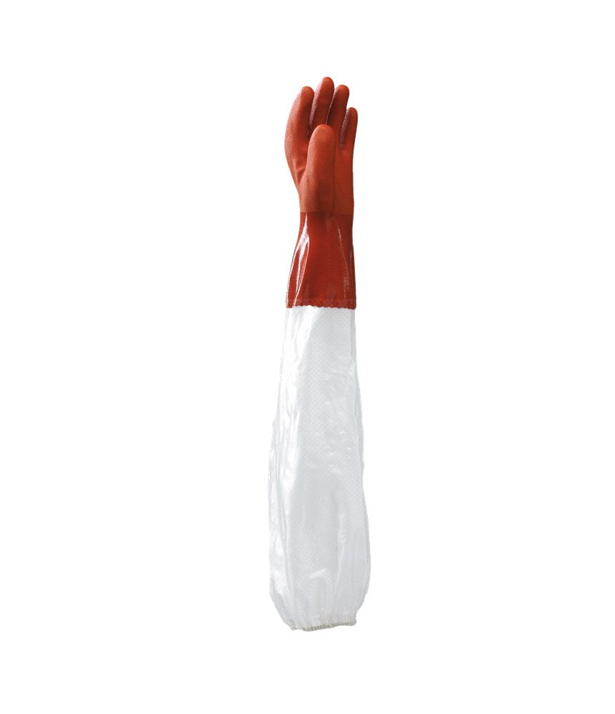 Showa 640 PVC oranje, mt 8-M