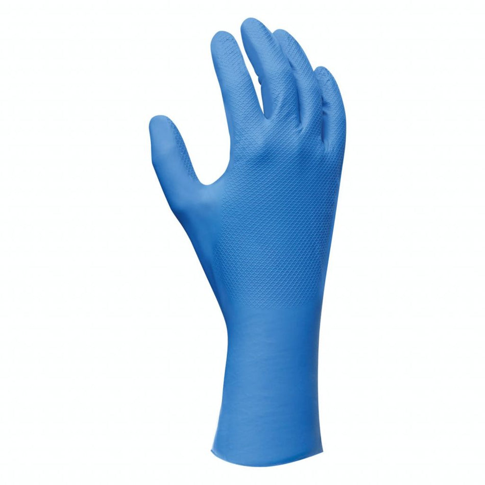 Showa 708 Nitrile blauw,  mt 7/S