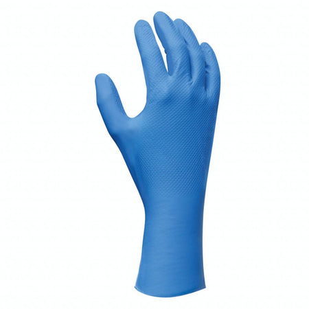 Showa 708 Nitrile blauw,  mt 11/XXL