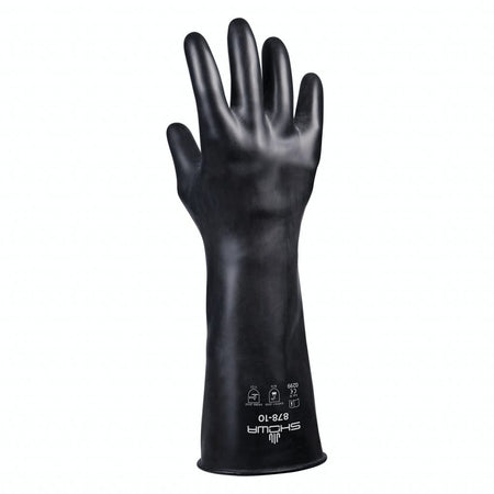 Showa 878 Butyl zwart 35 cm, mt 11/XXL