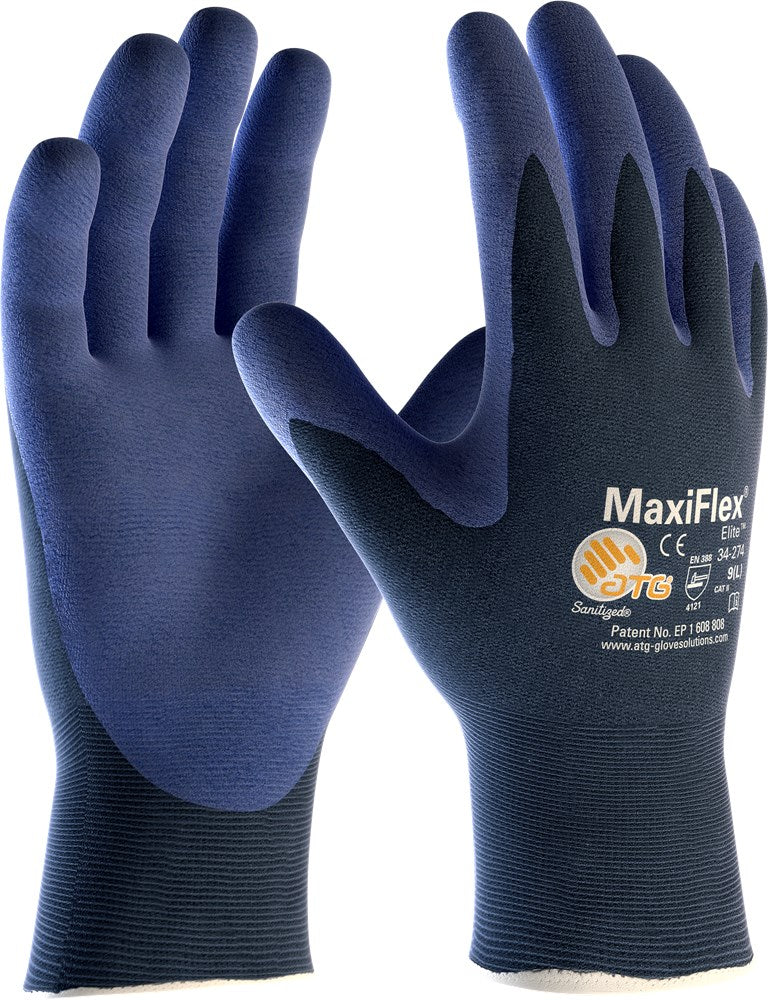 ATG MaxiFlex 34-274 paars, mt 7