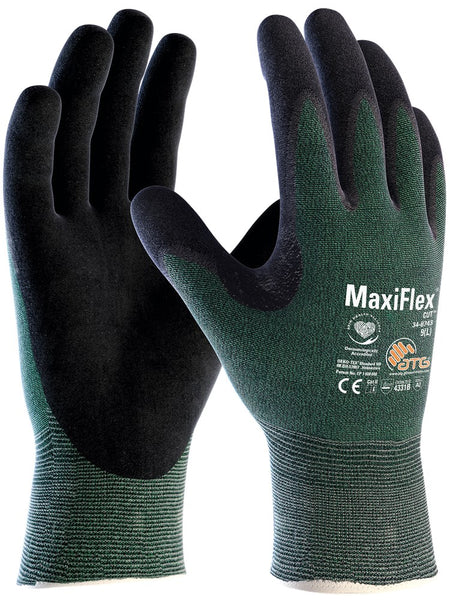 ATG MaxiFlex Cut 34-8743 groen, mt 8