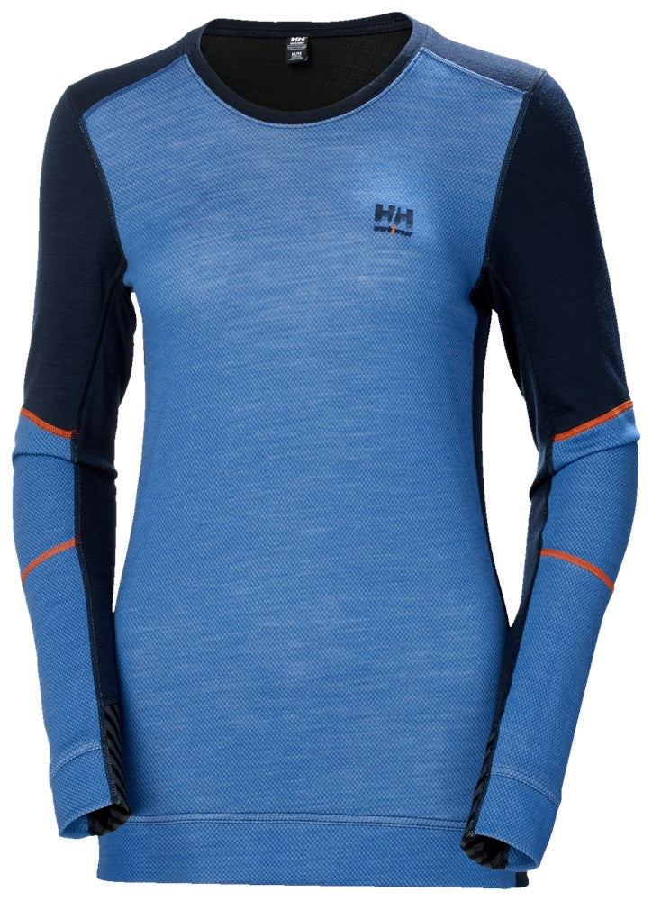 HH 75209 W Lifa Merino Crewneck 595 S