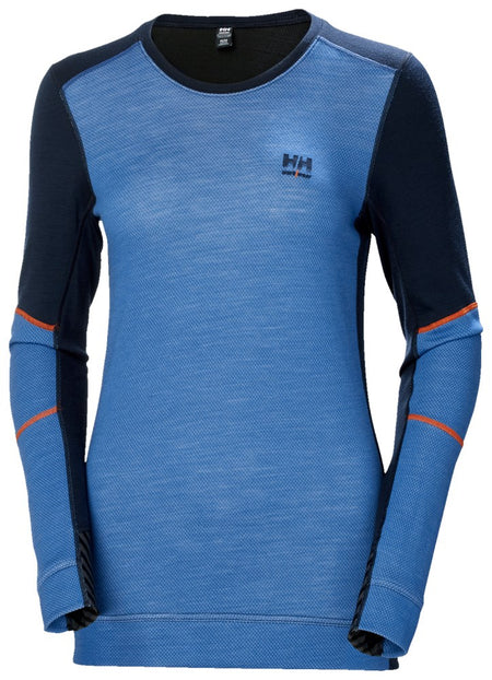 HH 75209 W Lifa Merino Crewneck 595 M