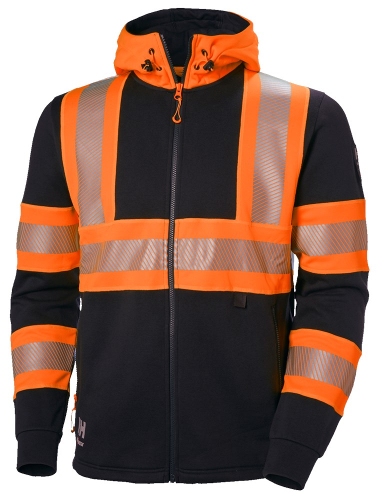 HH 79273 ICU Hoodie Or/Grs S