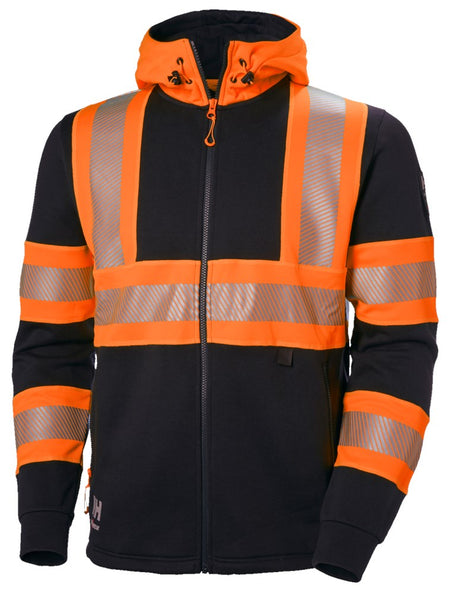 HH 79273 ICU Hoodie Or/Grs XL