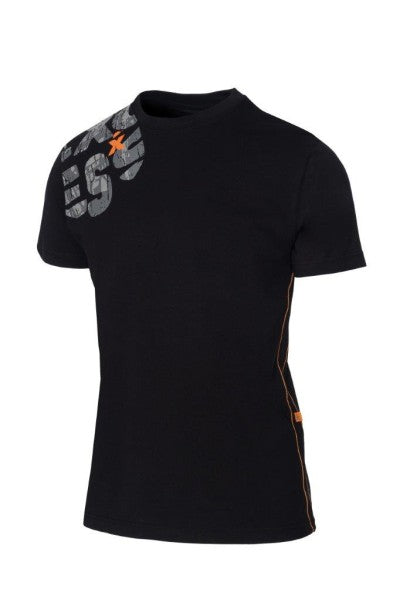 T-Shirt 021 zwart, mt L