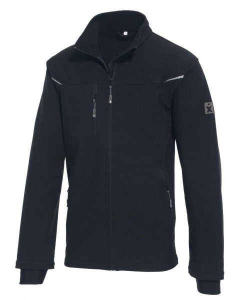 Excess Softshell Jack 218 zwart, mt XS
