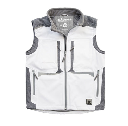 Active PRO bodywarmer 416 wit/grijs, M