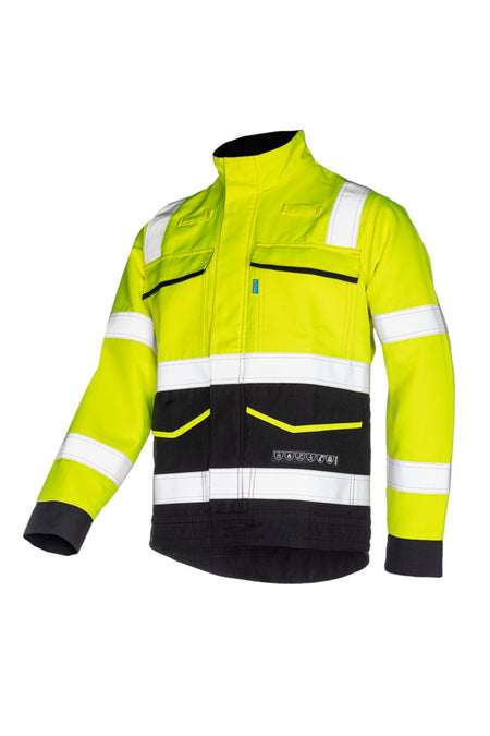 020V Blouson Orlu fluo geel/marine 054