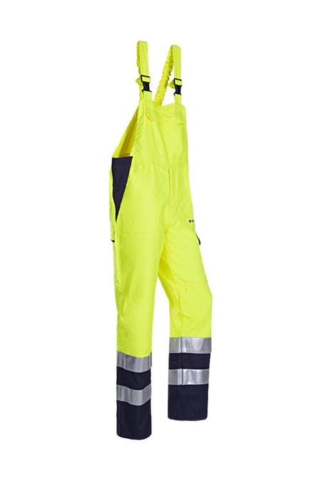 024V Bavetbroek Ambier fluo geel/mar R64