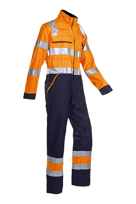 026V Overall Guardo fluo oranje/mar R50