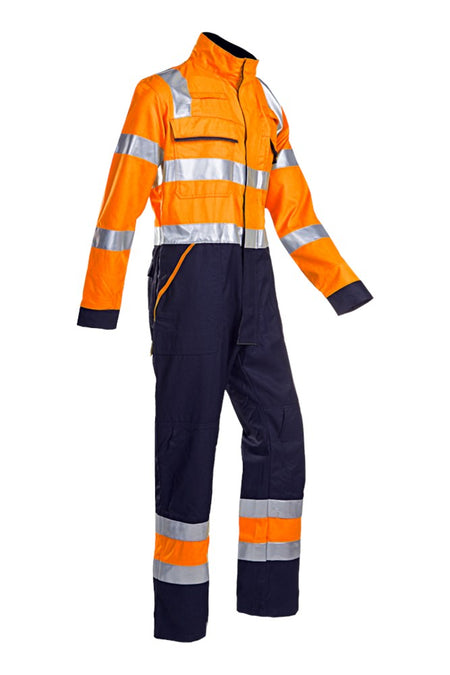 026V Overall Mornant fluo oranje/mar R60
