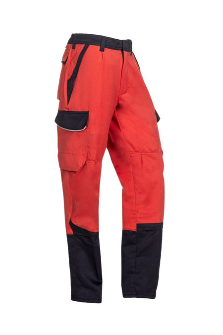 040V Broek Gulia Rood/Blauw R50