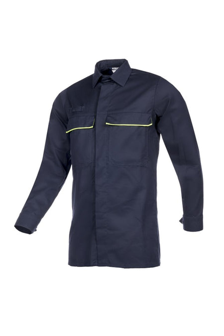 065V Hemd Kendal marineblauw S