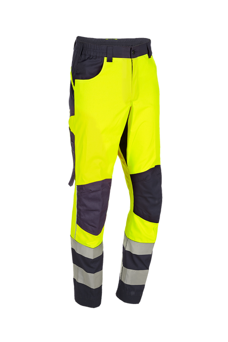 083V Broek Turup marine/fluo oranje R58