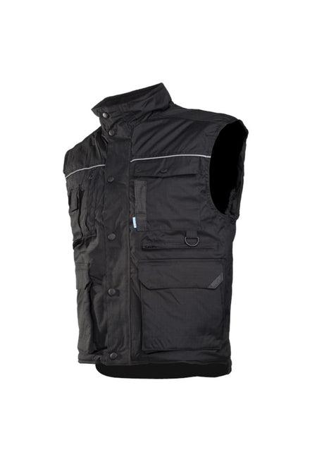 087A Gilet Bernex zwart 3XL