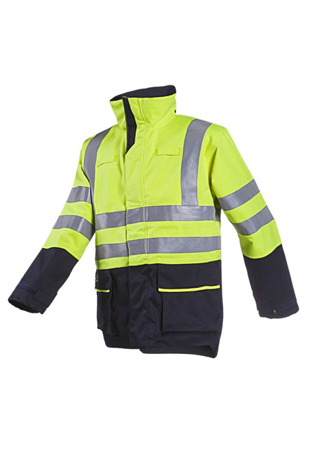 1005 Blouson Kelford fluo geel/mar 2XL