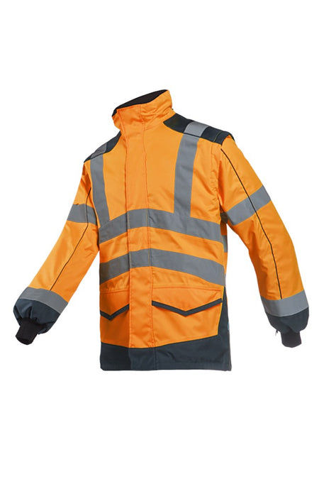168A Blouson Alford fl oranje/mar 4XL