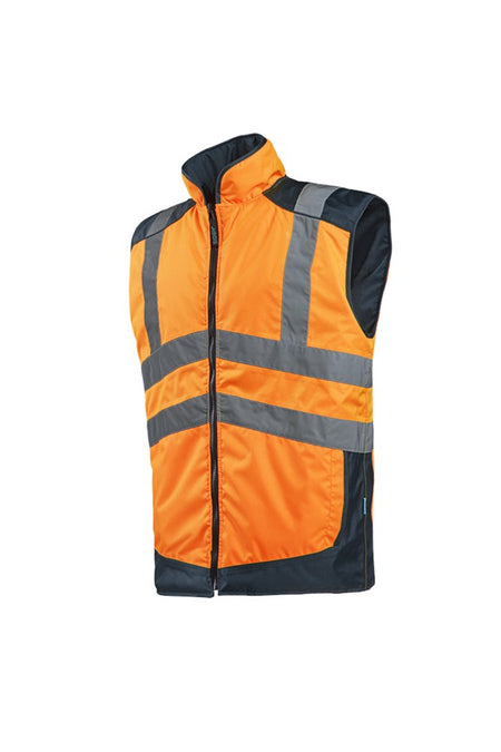 169A Bodywarmer Burton fl oranje/mar S