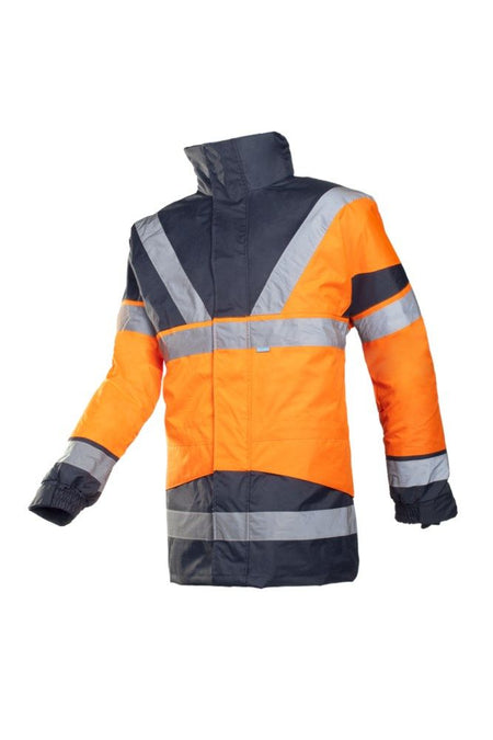 209A Parka Skollfield fl. oranje/mar 2XL