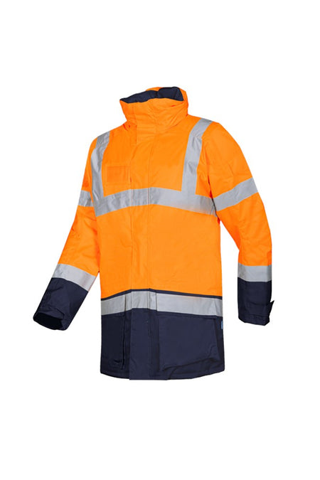 313A Parka Lightflash fl oranje/mar 2XL