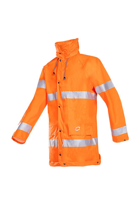 3763 Jas Lassen fluo oranje XL