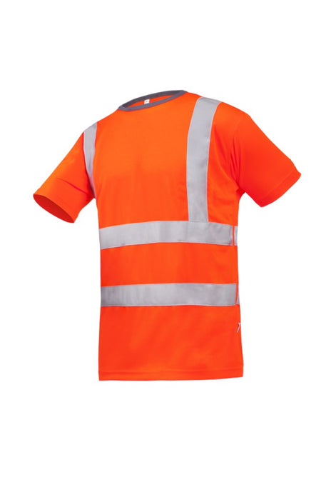3866 T-shirt Ameno Fluo Rood XL