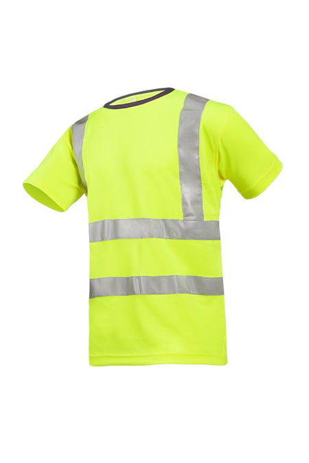 3866 T-shirt Ameno fluo geel 2XL