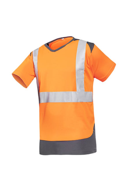 3871 T-shirt Cortic Fl Or/Grs XL