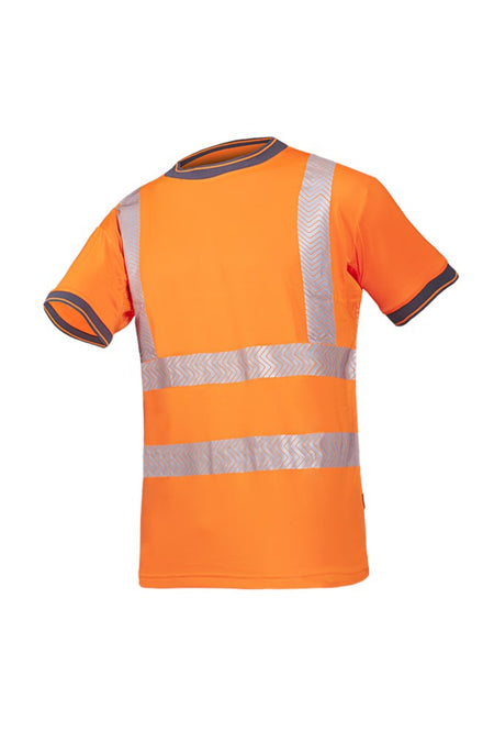 3876 T-shirt Rovito fluo oranje S