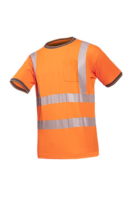 3877 T-shirt Rotella Fluo Oranje 2XL