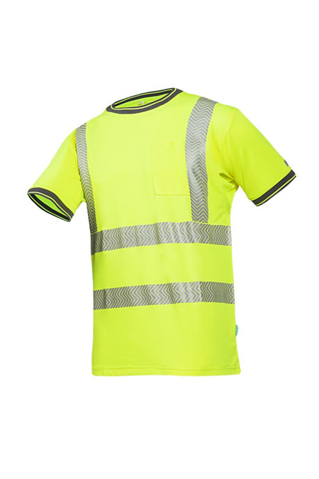3877 T-shirt Rotella Fluo Geel XL