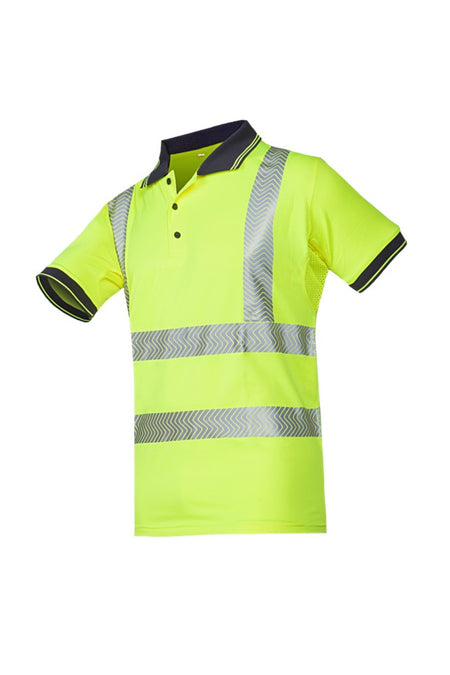 3881 Polo Tiola fluo geel S