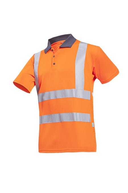 3886 Polo Popola Fluo Oranje 3XL