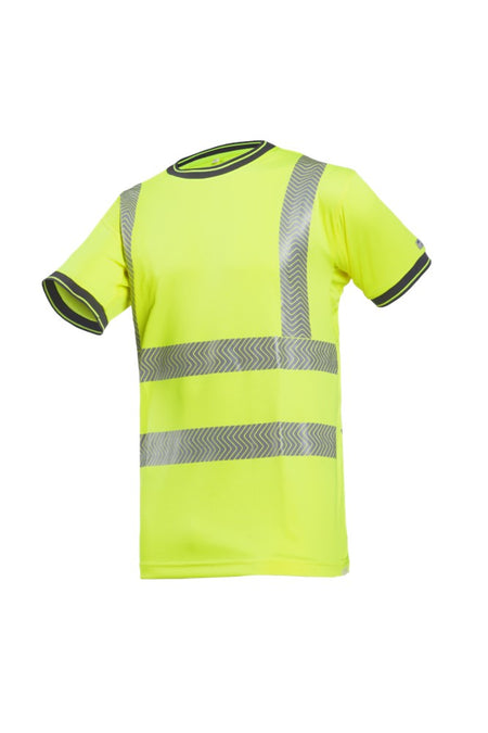3889 T-shirt Pulcini fluo geel L