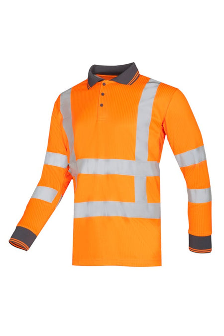 3894 Polo Tolke fluo oranje XL