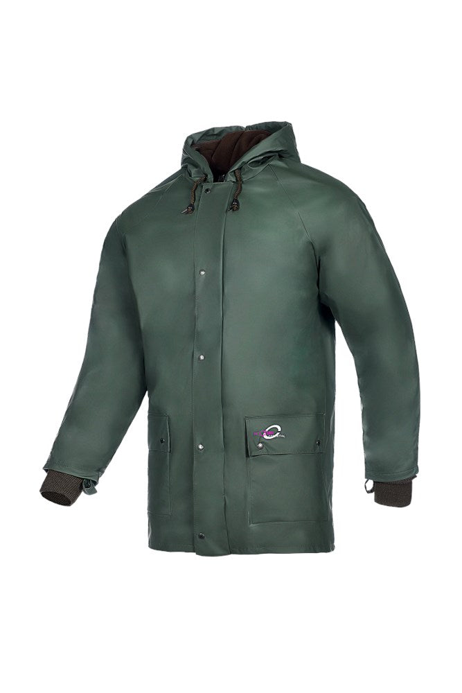 4893 Parka Dover groen kaki S