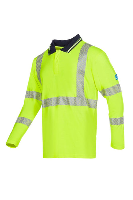 539A Polo Garat fluo geel L