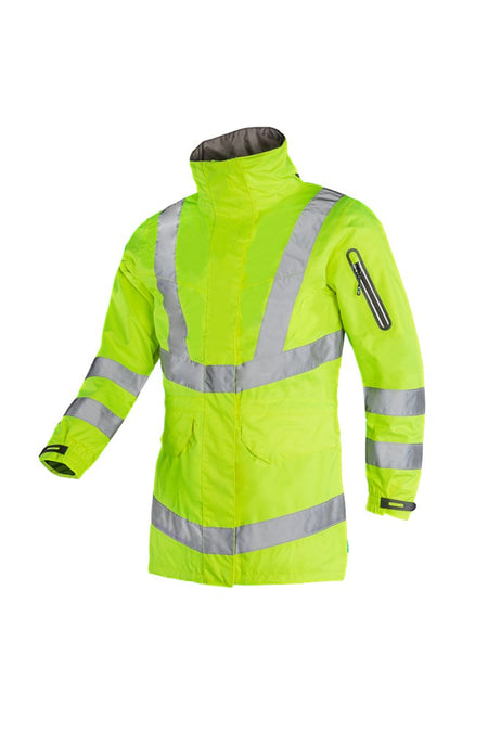 546A Regenjas Talia fluo geel XS